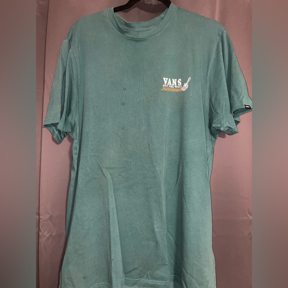 Green Vans Tee Shirt